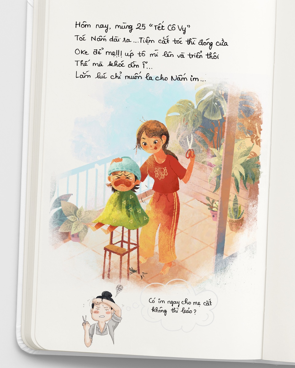 Bộ tranh “Nhật ký của mẹ” gây sốt cộng đồng mạng - 5 Bộ tranh “Nhật ký của mẹ” gây sốt cộng đồng mạng - 5