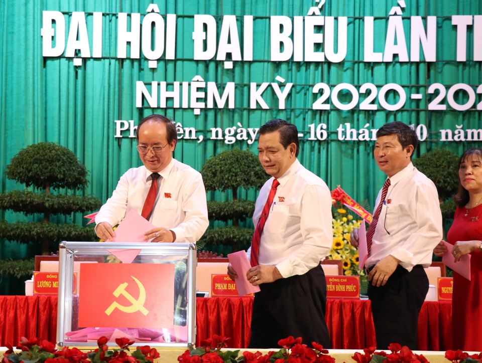 Ông Phạm Đại Dương tái đắc cử Bí thư Tỉnh ủy Phú Yên - 1 Ông Phạm Đại Dương tái đắc cử Bí thư Tỉnh ủy Phú Yên - 1