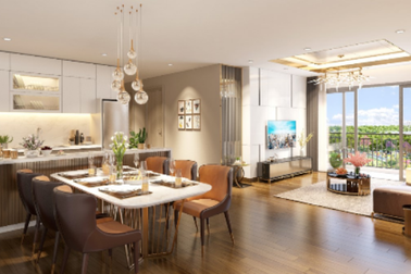 “Bóc” thiết kế căn hộ 3 phòng ngủ tại dự án Eco-Green Saigon