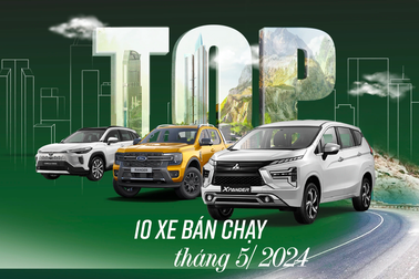 Loạt xe bán chạy tháng 5: Toyota Corolla Cross quay trở lại "cuộc đua"
