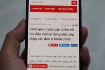 Cảnh báo chiêu thức lợi dụng sáp nhập để lừa đảo, chiếm đoạt tài sản