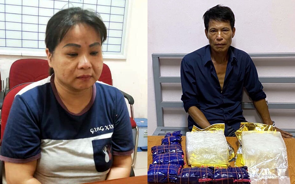 Ngụy trang ma túy trong bao tải mận, vận chuyển từ Sơn La về Hà Nội - 1