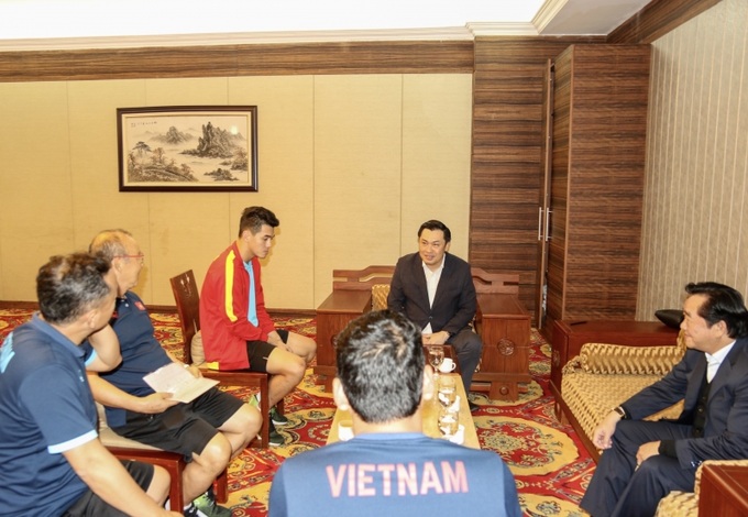 Ông Nguyễn Hoàng Thao cũng gửi lời chúc may mắn tới thầy Park, trước 2 lượt trận chung kết của AFF Cup 2022. 