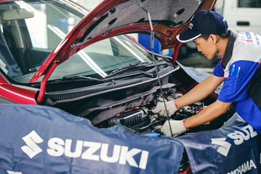 Suzuki nâng cao chất lượng dịch vụ hậu mãi và đảm bảo đủ phụ tùng