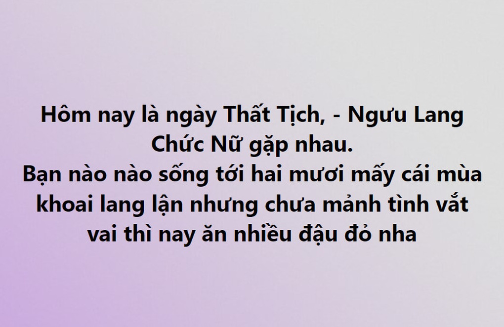 Giới trẻ rủ nhau ăn chè đậu đỏ để thoát ế, liệu có hiệu quả? - 7 Giới trẻ rủ nhau ăn chè đậu đỏ để thoát ế, liệu có hiệu quả? - 7