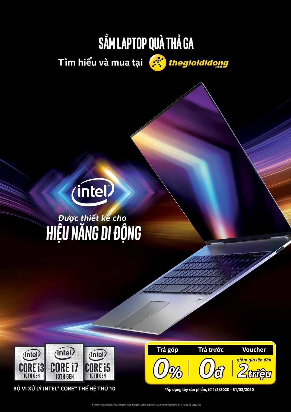 Sắm laptop chip Intel thế hệ 10 nhận quà lớn tại Thế giới di động - 1 Sắm laptop chip Intel thế hệ 10 nhận quà lớn tại Thế giới di động - 1