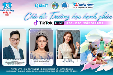 "Trường học hạnh phúc": xây dựng từ những điều đơn giản nhất