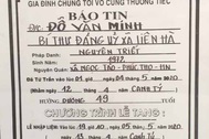 Vụ thi thể trong ô tô cháy: Bí thư xã bị bắt sau đám tang của chính mình