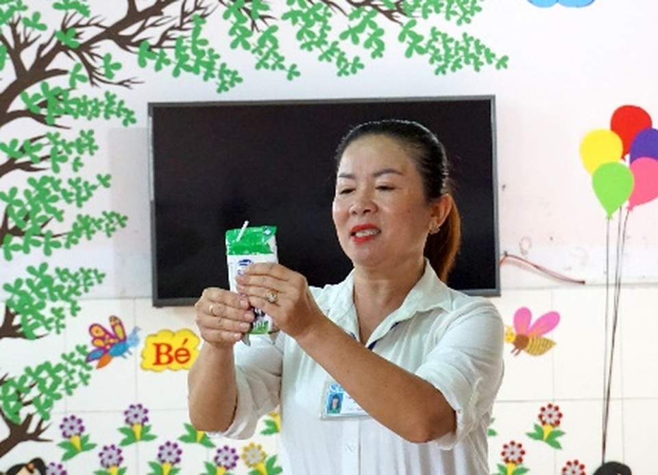 Năm học mới, Bình Định tích cực triển khai sữa học đường - 3 Năm học mới, Bình Định tích cực triển khai sữa học đường - 3
