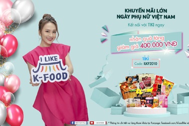 "I like K-food" dành tặng phụ nữ Việt chuỗi sự kiện đặc biệt dịp 20/10