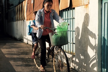 Các con cứ học, mẹ mần được nhiêu thì lo bấy nhiêu