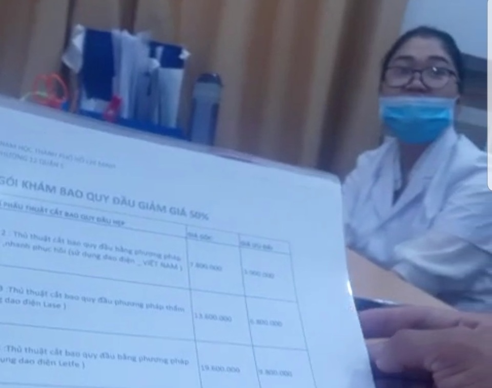 Cắt bao quy đầu hết hơn 12 triệu đồng, nam shipper bức xúc tố phòng khám - 4 Cắt bao quy đầu hết hơn 12 triệu đồng, nam shipper bức xúc tố phòng khám - 4