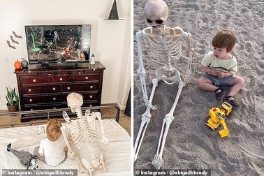 “Hết hồn” với món đồ chơi yêu thích của cậu bé 2 tuổi