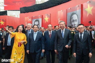 Tổng Bí thư Tô Lâm dự Lễ khai mạc Triển lãm thành tựu đất nước 80 năm