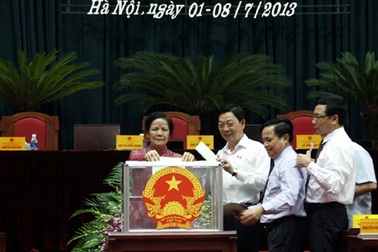 Lãnh đạo Hà Nội: Sẽ cố gắng hơn để thêm nhiều phiếu tín nhiệm cao