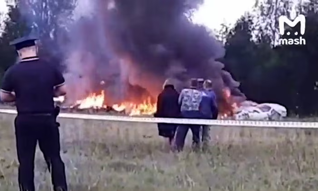 Hiện trường vụ rơi máy bay chở ông trùm Wagner - 5 Hiện trường vụ rơi máy bay chở ông trùm Wagner - 5