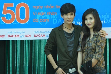 Idol Đăng Khoa làm Đại sứ truyền thông giúp đỡ nạn nhân dioxin