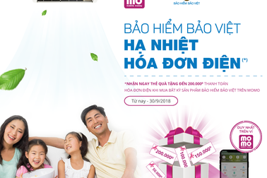 “Bảo hiểm Bảo Việt hạ nhiệt hoá đơn điện” – Khuyến mãi hè cùng Ví MoMo