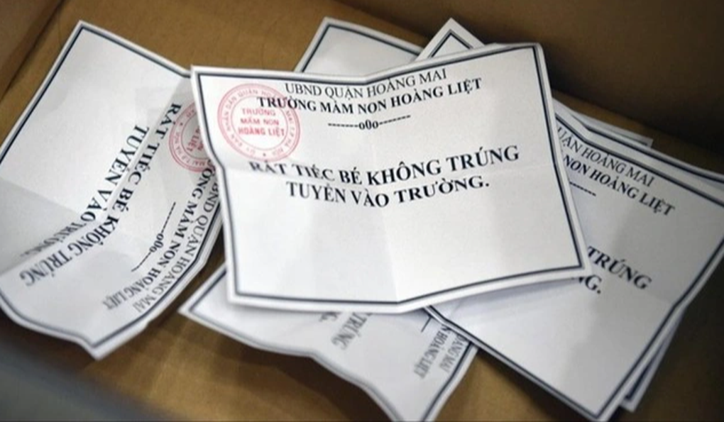 Bốc thăm cho con vào trường mầm non: Do nhiều siêu phường mọc lên - 1 Bốc thăm cho con vào trường mầm non: Do nhiều siêu phường mọc lên - 1