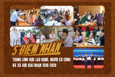 5 điểm nhấn trong lĩnh vực Lao động, người có công và xã hội