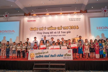 Lộ diện quán quân cuộc thi “Ý tưởng trẻ thơ” 2016