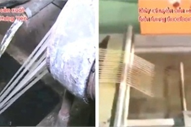 Thực hư dây chuyền sản xuất “gạo nhựa” trên Internet