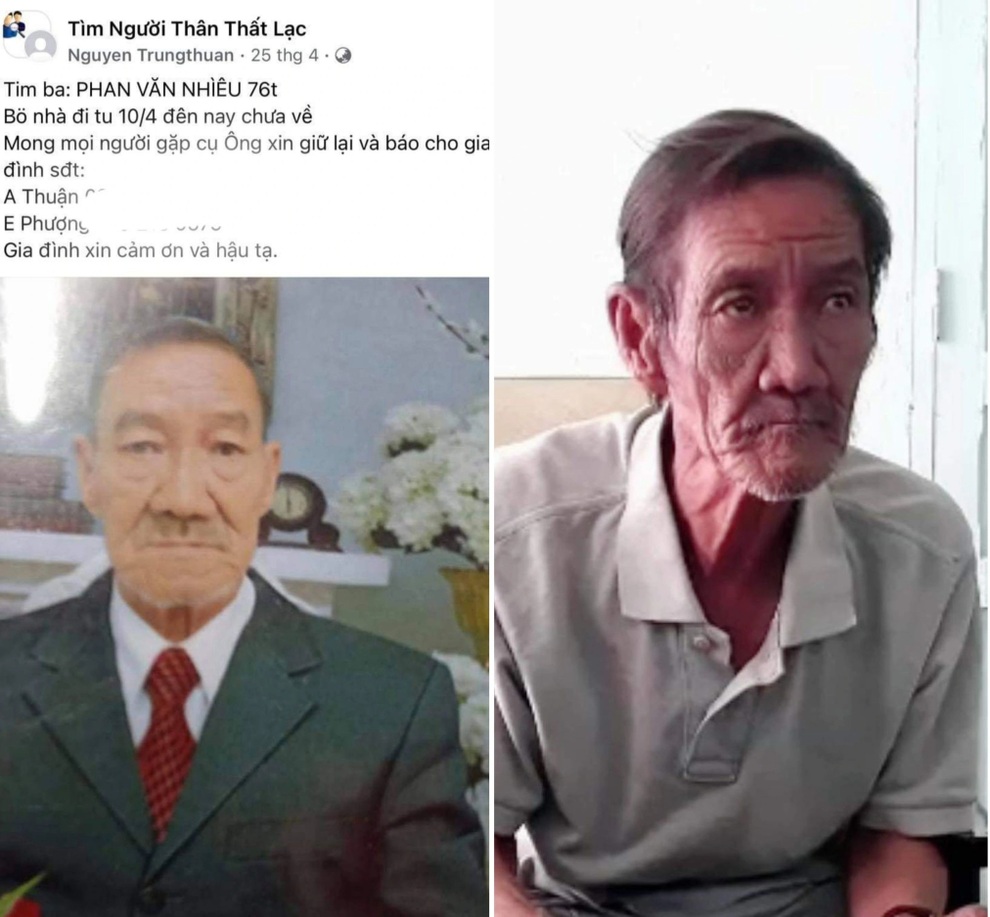 Cụ ông thất lạc 3 tháng đoàn tụ gia đình nhờ một video trên mạng xã hội - 3