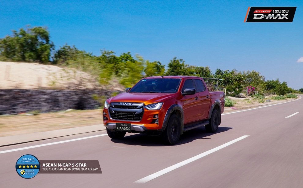 Trải nghiệm an toàn 5 sao với Isuzu All New D-MAX - 1 Trải nghiệm an toàn 5 sao với Isuzu All New D-MAX - 1