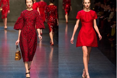 BST thu đông 2013 của Dolce & Gabbana 
