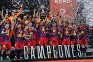 Thắng kịch tính Real Madrid, Barcelona đoạt Siêu Cúp Tây Ban Nha