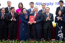 Toàn cảnh Đại hội đại biểu Đảng bộ Bộ Nội vụ lần thứ I, nhiệm kỳ 2025-2030