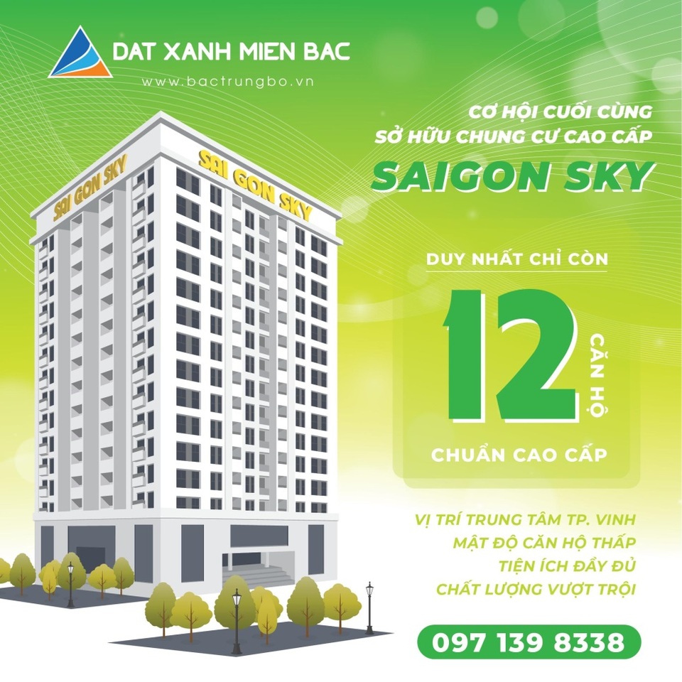 Nghệ An: Dự án bán hơn 90% sản phẩm trước bàn giao 6 tháng - 3 Nghệ An: Dự án bán hơn 90% sản phẩm trước bàn giao 6 tháng - 3