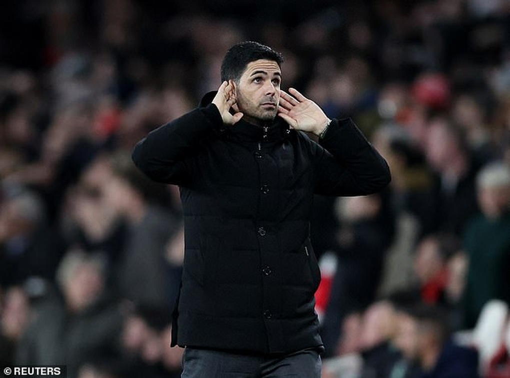 Phản ứng đau xót của HLV Arteta sau khi Arsenal bị loại - 1 Phản ứng đau xót của HLV Arteta sau khi Arsenal bị loại - 1