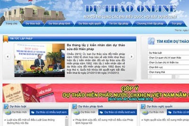 Dự thảo Hiến pháp sửa đổi “cập nhật” nhiều điểm mới 