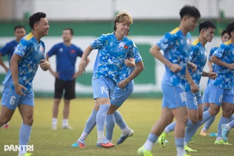 Không khí tích cực bao trùm tại sân tập của U22 Việt Nam trước ngày ra quân