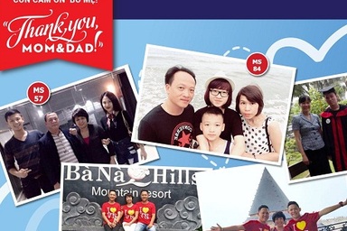 Bắt đầu chấm giải cuộc thi “Thank you, Mom & Dad”