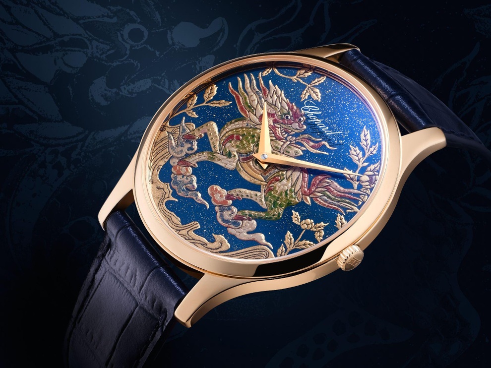 Chopard Long Mã: Đồng hồ Thuỵ Sĩ kết hợp nghệ thuật sơn mài - 2 Chopard Long Mã: Đồng hồ Thuỵ Sĩ kết hợp nghệ thuật sơn mài - 2