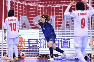 Tuyển futsal nữ Nhật Bản thắng Iran, đối đầu Thái Lan ở chung kết