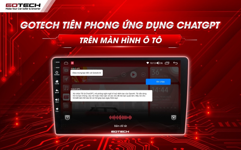 GotechGPT: Trợ lý AI thông minh trên xe hơi dành riêng cho người Việt - 2 GotechGPT: Trợ lý AI thông minh trên xe hơi dành riêng cho người Việt - 2