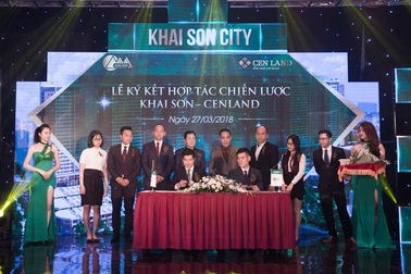 CENLAND phát triển kinh doanh dự án Khai Sơn City