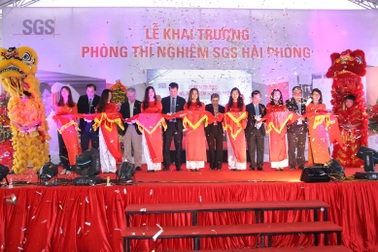 Khai trương phòng kiểm nghiệm SGS Việt Nam tại Hải Phòng