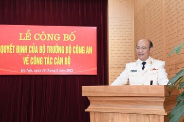 Phó Giám đốc Công an TPHCM làm Phó Chánh Văn phòng Bộ Công an