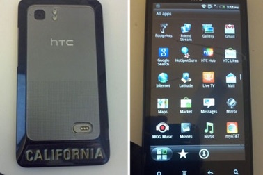 Lộ hình smartphone màn hình “khủng” 4,5 inch của HTC