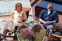 "Chú rể" Ben Affleck ngủ gật và... bật khóc trong tuần trăng mật