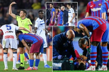 Sergio Aguero nhập viện trong ngày Barcelona bị cầm hòa thất vọng