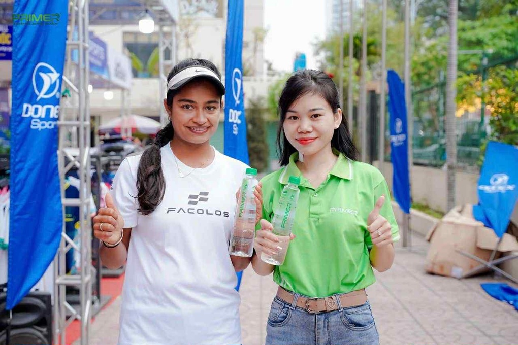 VĐV lên tiếng sau pha bóng đặc biệt tại giải pickleball báo Dân trí - 1