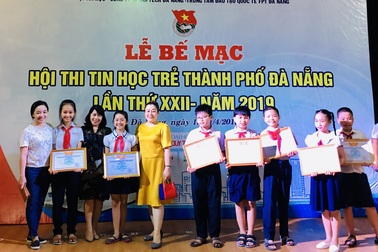 Đà Nẵng trao giải Hội thi Tin học trẻ thành phố