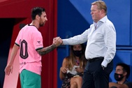 Messi dính scandal “phản” thầy cũ, HLV Ronald Koeman nói gì?