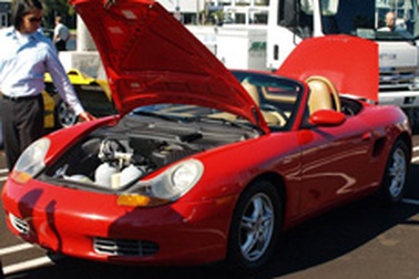 Porsche Boxster chạy bằng khí nén