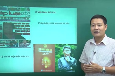 Video bài giảng môn Giáo dục công dân: "Công dân bình đẳng trước pháp luật"